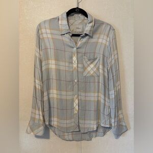 Rails - Classic long sleeve plaid - Hunter Shirt - Womens Small